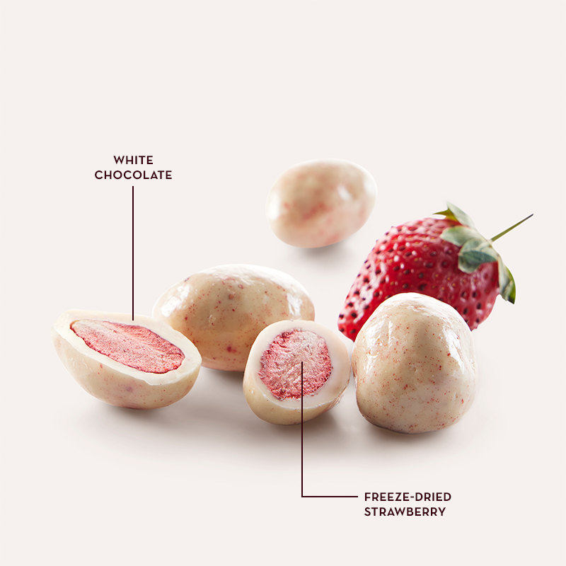 Crunchy Strawberry Dragée