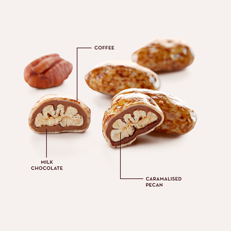 Pecan Coffee Dragée