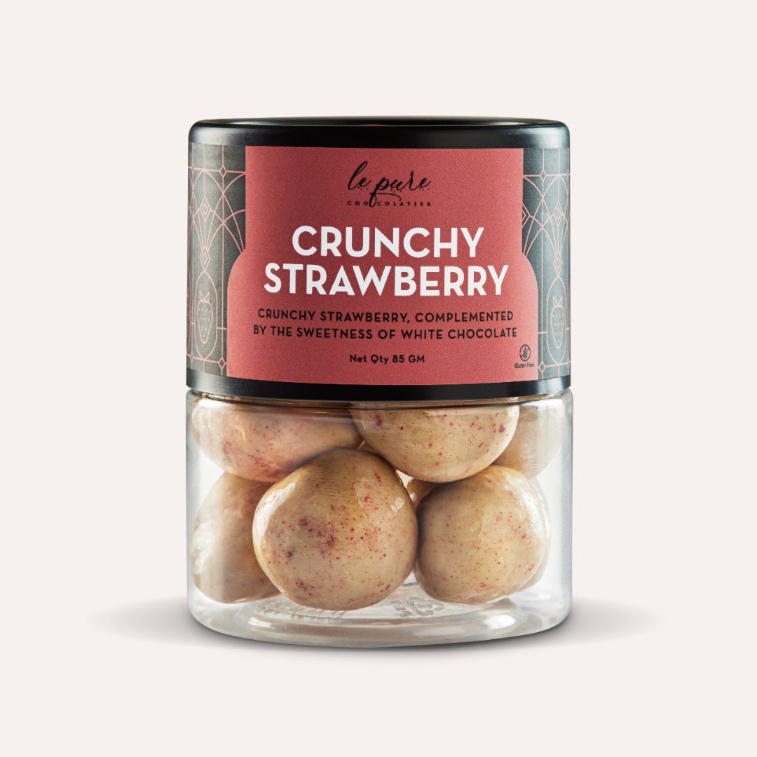 Crunchy Strawberry Dragée