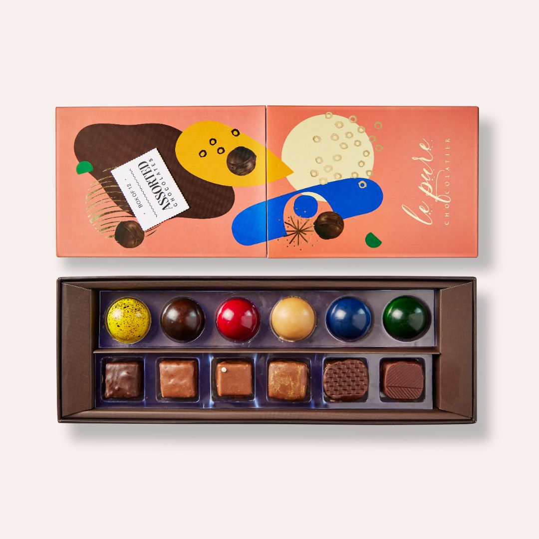 Bonbon & Praline Box of 12