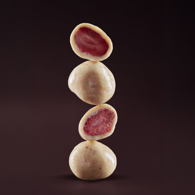 Crunchy Strawberry Dragée