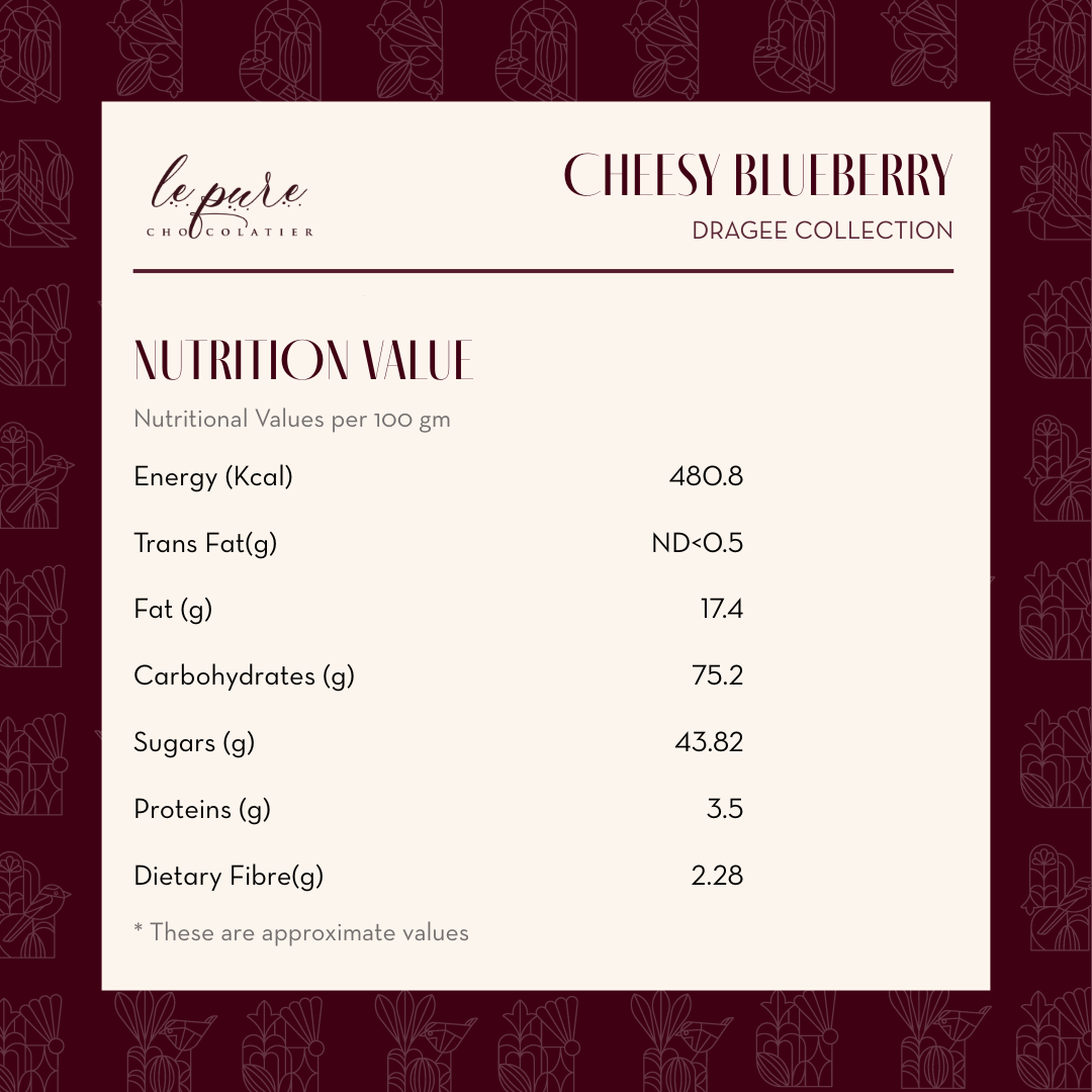 Cheesy Blueberry Dragée