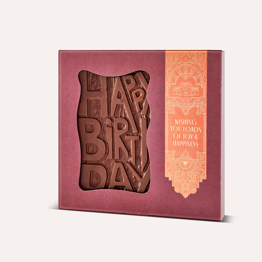 Happy Birthday Chocolate Bar
