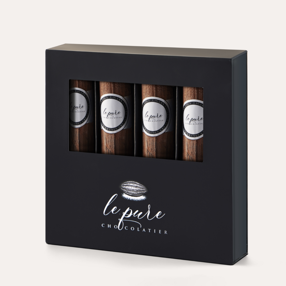 Edible Chocolate Cigars Box