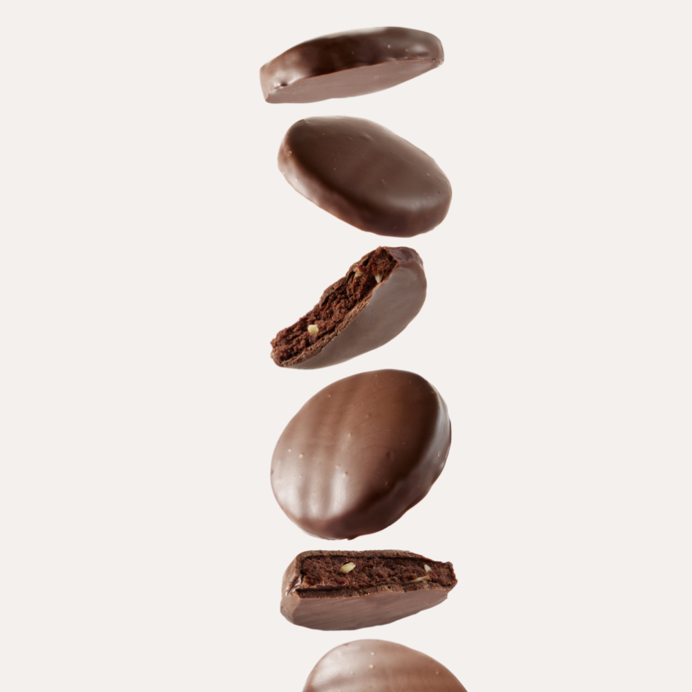Nib & Nut Chocolate Coated Shortbread Cookies