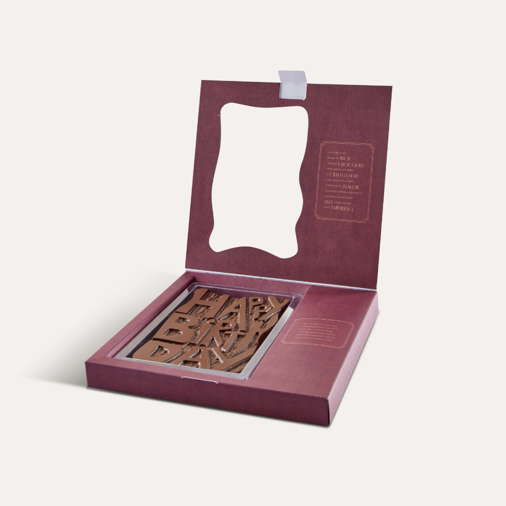 Happy Birthday Chocolate Bar