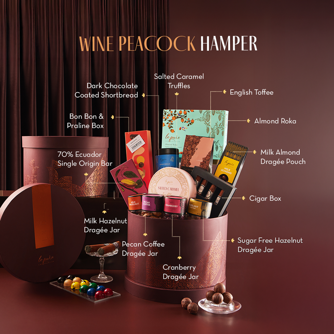 Wine Peacock Hamper