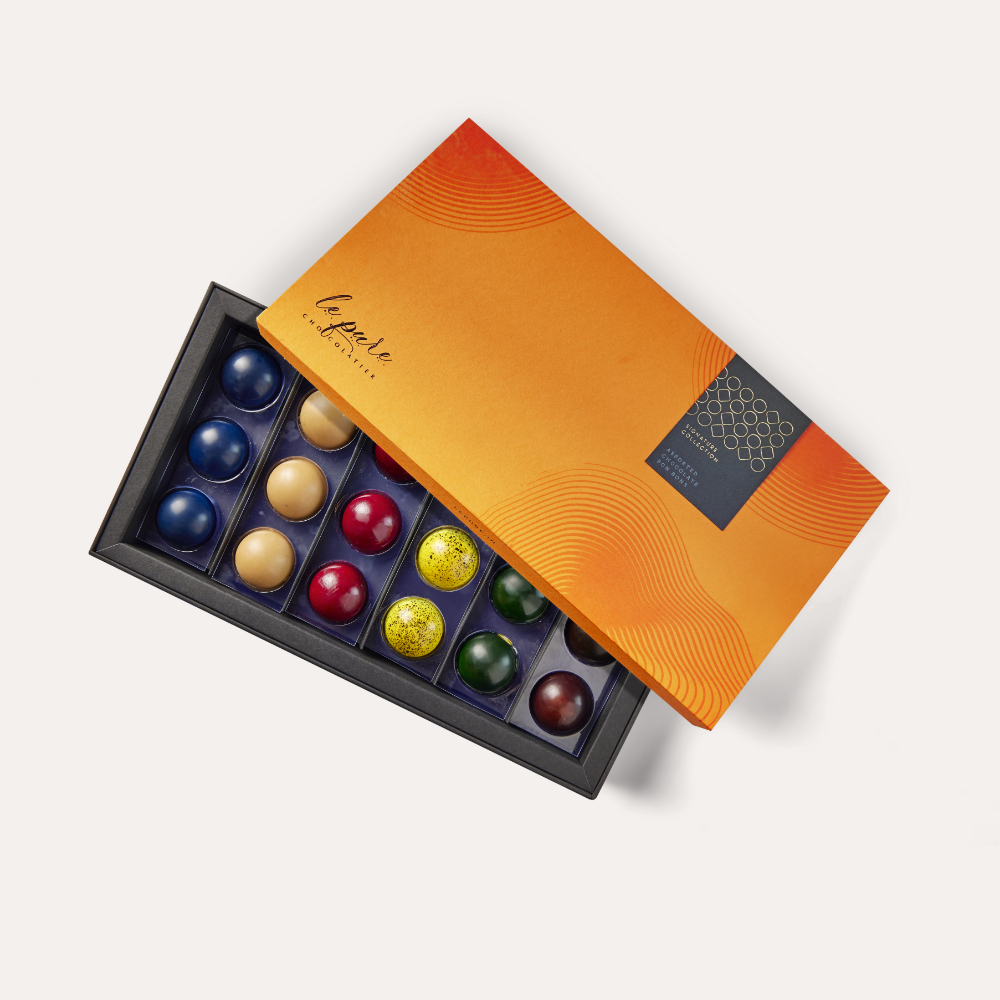 Bonbon Box of 18 – Premium Chocolate Gift Box | Le Pure