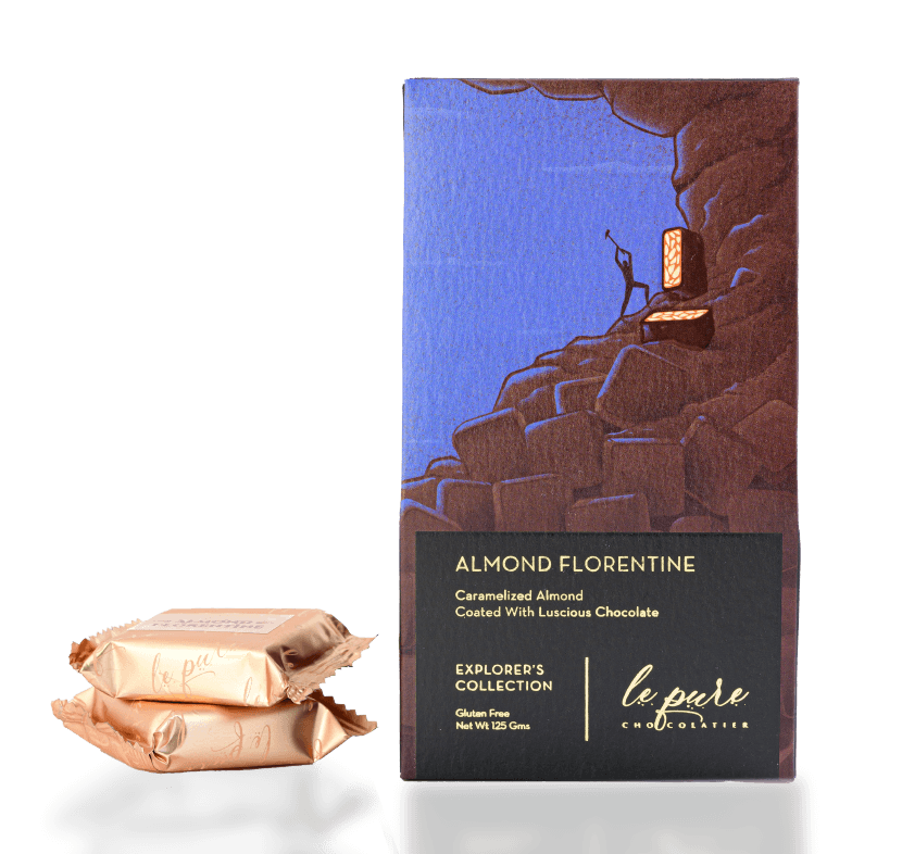 Buy Almond Florentine - Exquisite Toffee Collection | LePure