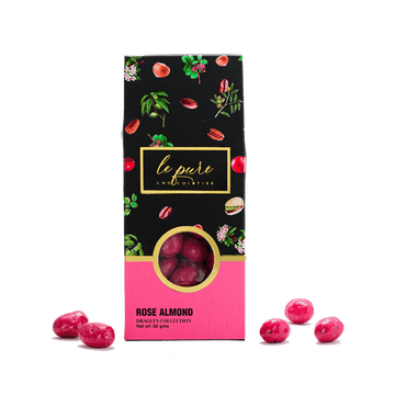 Buy Rose Almond Dragees Online - Exquisite Confectionery | LePure