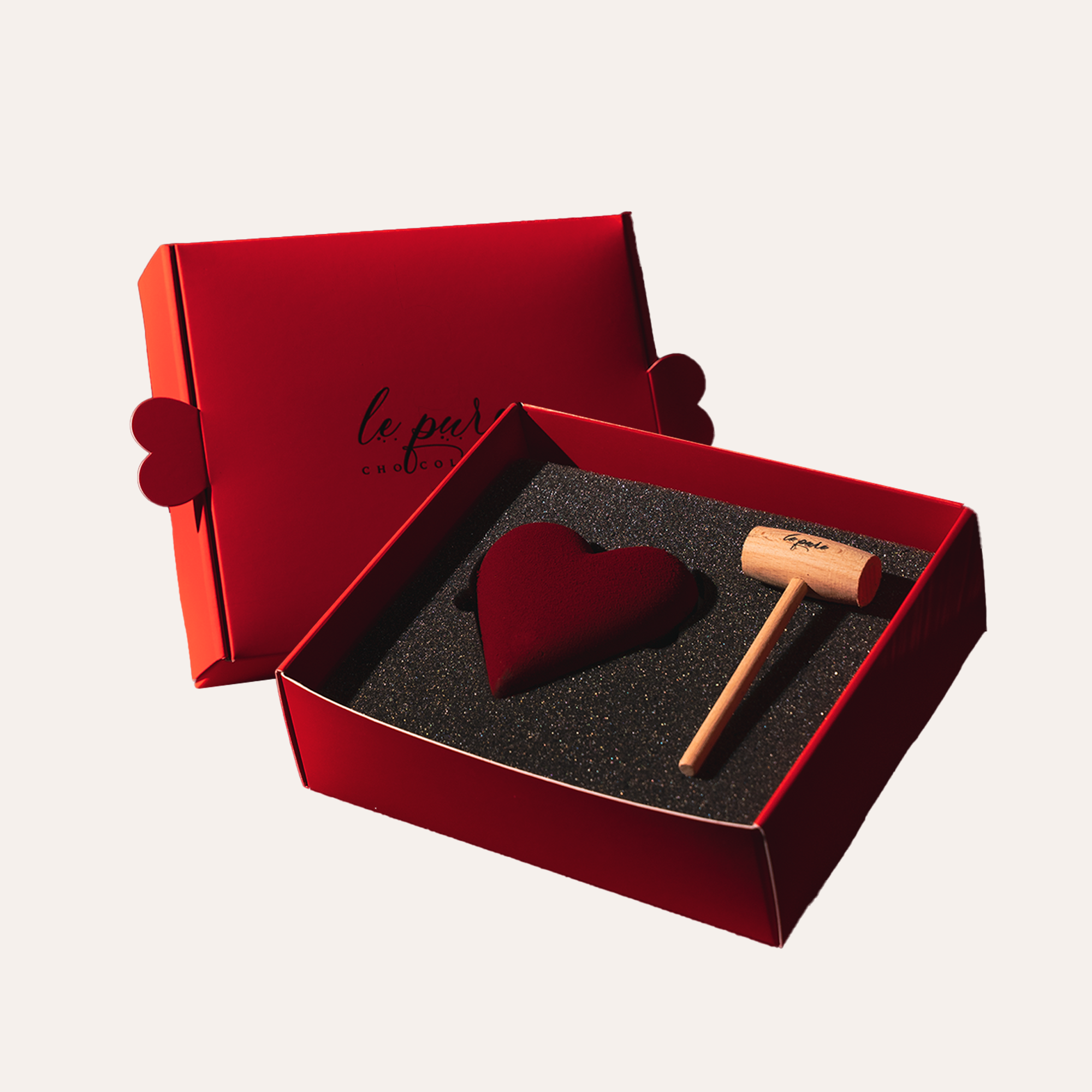 Breakable Chocolate Heart