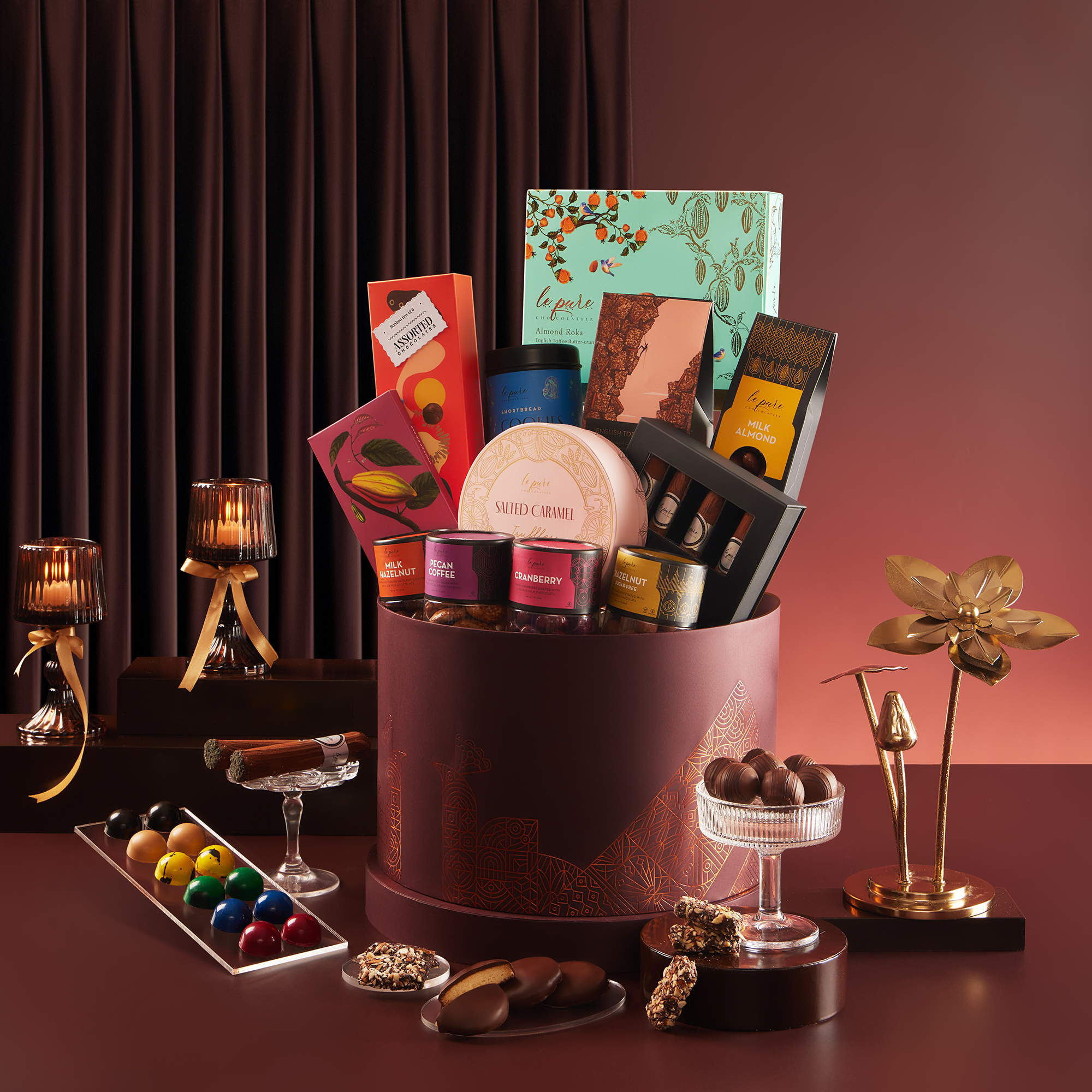 Wine Peacock Hamper