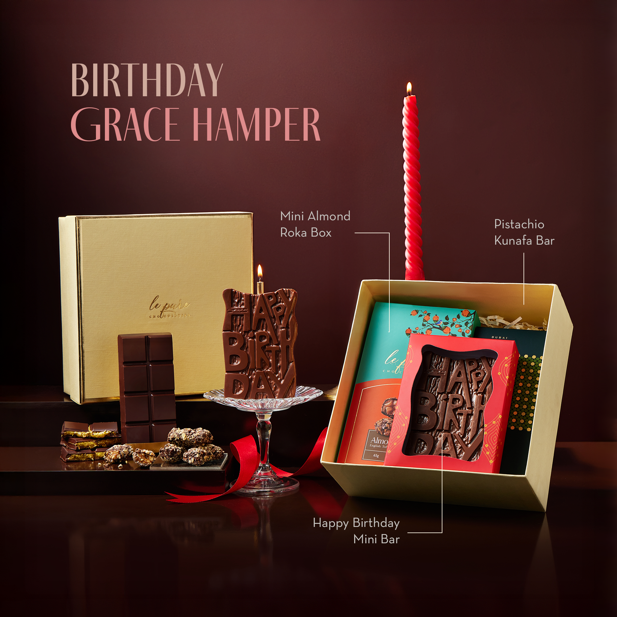 Le Pure Birthday Grace Gift Hamper | Buy Unique Birthday Gifts Online
