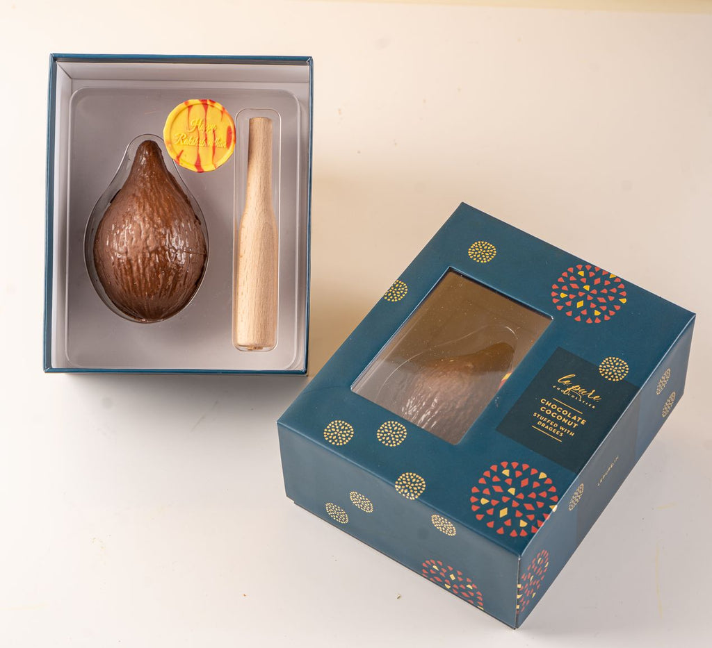 Rakhi Special Breakable Chocolate Coconut | Buy Premium Chocolates Online | Luxury Chocolates | LePure Chocolatier