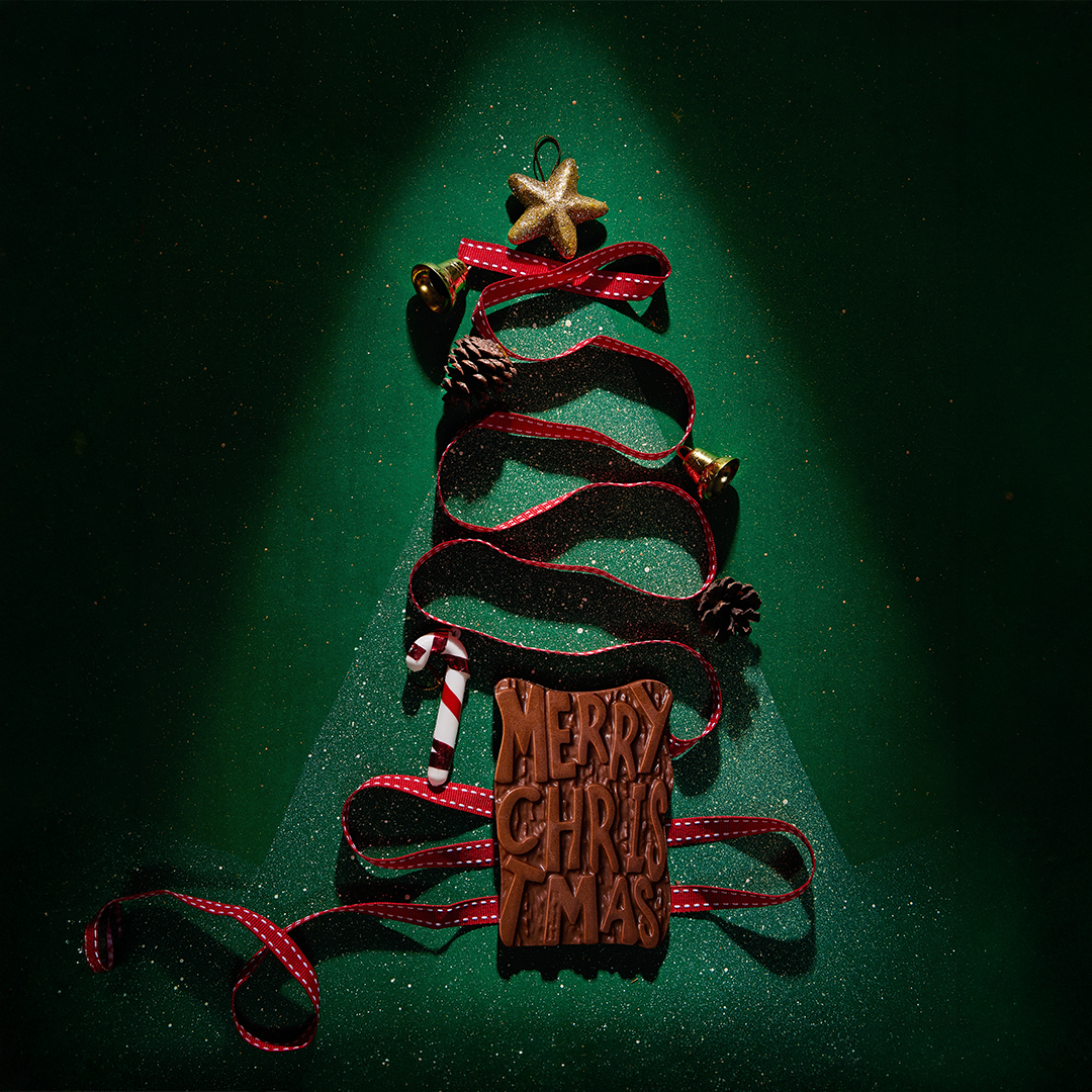 Merry Christmas Chocolate Bar