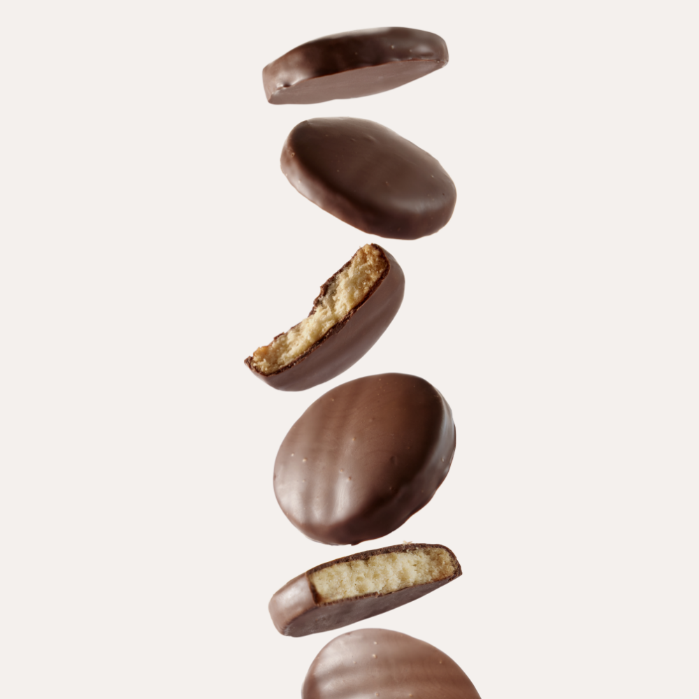 Milk Chocolate Coated Shortbread Cookies
