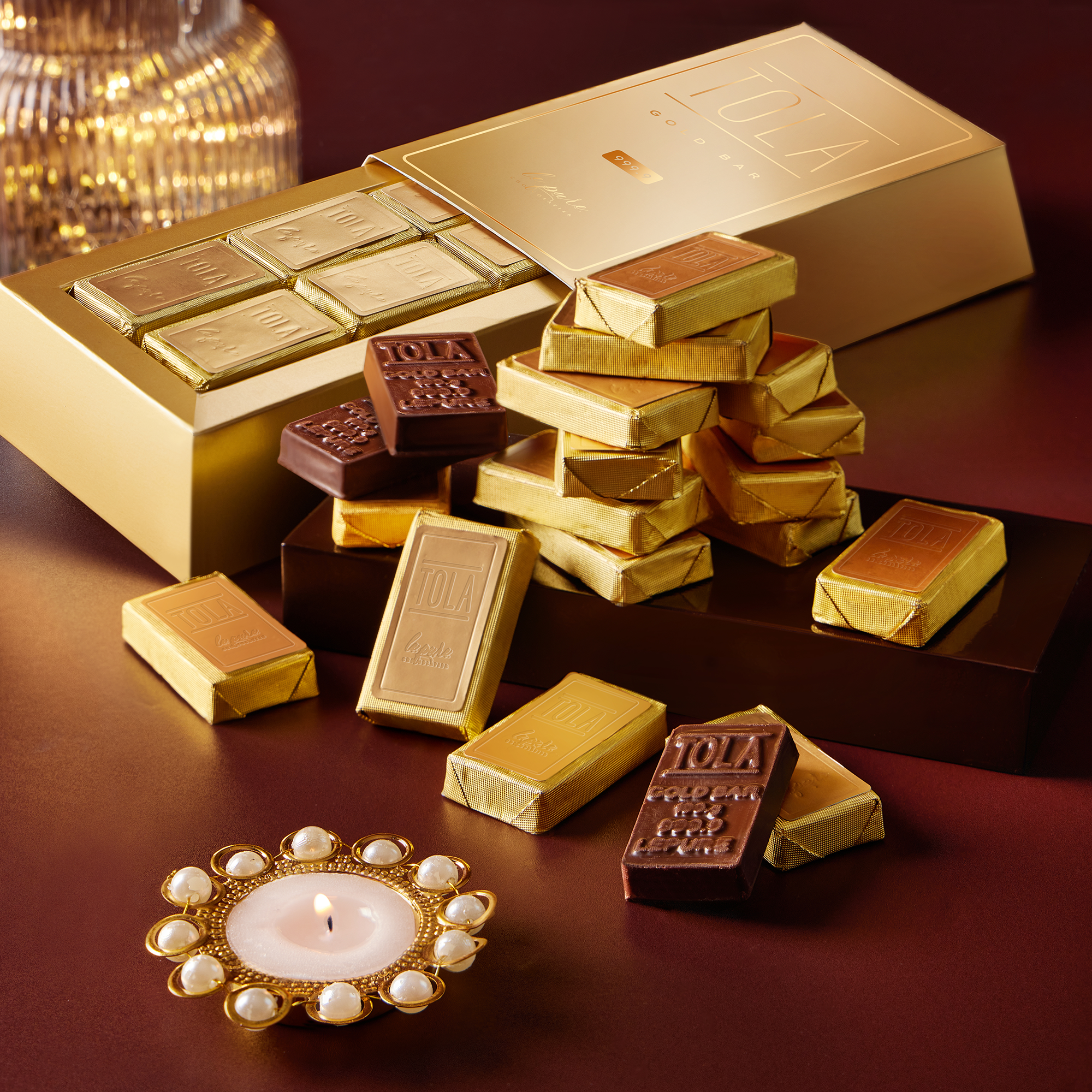 Tola Gold Bar Chocolate Box