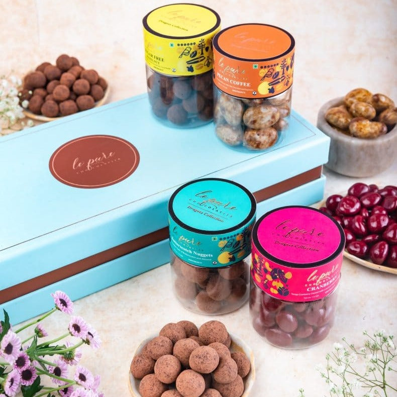 Shop 4-in-1 Chocolate Box Hampers | Premium Collection | LePure