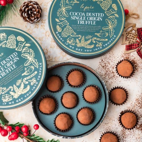 Buy Le Pure Single Origin Truffles | Luxury Dark Chocolate Truffles