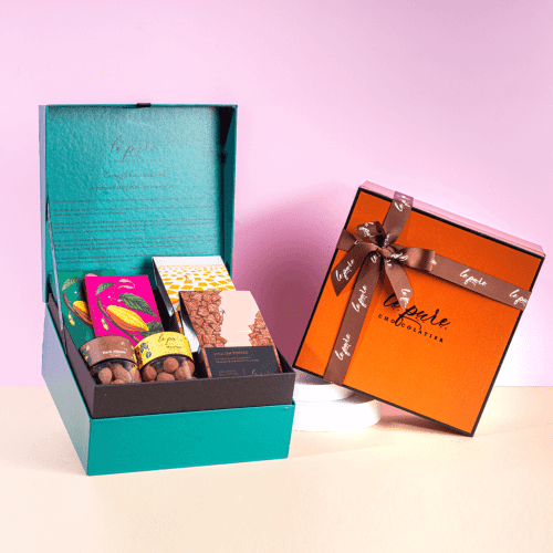 Swerseys Deluxe Burgundy Chocolate Gift Box | Swerseys Chocolate